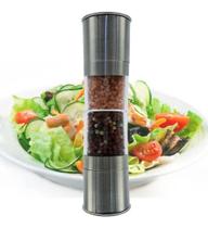 2X Moedor Inox Para Sal Grosso, Pimenta, Temperos 2 In 1 Pra 2X Moedor Inox Para Sal Grosso, Pimenta, Temperos 2 In 1 Pra