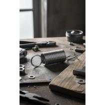 2x Mola Cerca Elétrica Aço Inox: Segurança Forte e Duradoura