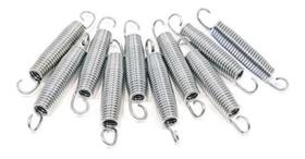 2X Molas Para Cama Elástica Kit Com 10 Peças 15 Cm 2X Molas Para Cama Elástica Kit Com 10 Peças 15 Cm