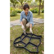 2x Molde Concreto Caminho Jardim 40cm Pedra Pavimento 2x Molde Concreto Caminho Jardim 40cm Pedra Pavimento