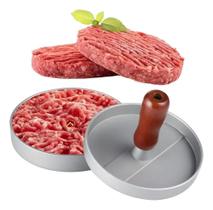 2X Molde Forma Para Fazer Hambúrguer Caseiro Artesanal 12 Cm