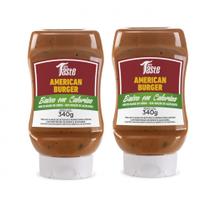 2x Molho American Burger - Mrs Taste - 340g