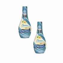 2x Molho Caesar para Salada - Castelo - Squeeze 236ml