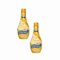2x Molho de Parmesão para Salada - Castelo - Squeeze 236ml