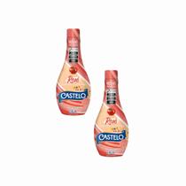 2x Molho Rosé para Salada- Castelo Alimentos- Squeeze 236ml