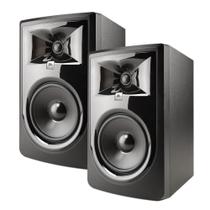 2x Monitor de Referência JBL 306P MKII Ativa - Preto 2x Monitor de Referência JBL 306P MKII Ativa - Preto