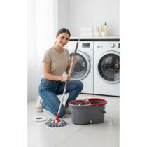 2x MOP GIRATÓRIO 360 13L + 2 REFIL LIMPEZA TOTAL