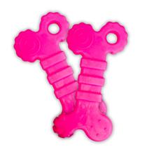 2x Mordedor Pet Osso Cor Rosa FAMAPET 2x Mordedor Pet Osso Cor Rosa FAMAPET