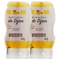 2x Mostarda Francesa BEAUFOR Dijon Squeeze 310g