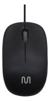 2X Mouse Multilaser Box Óptico Fio Plug&Play Usb Preto Mo255