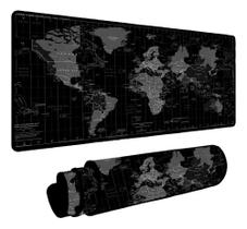 2X Mouse Pad Gamer Speed Extra Grande 60X30 Mapa Mundi 1