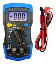 2X Multímetro Digital Profissional Portátil C/Beep E Ilumina
