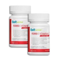 2x Multivitamínico Belt Ferro Com Vitamina C+Ácido Fólico