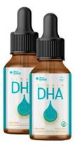 2X Multivitamínico Dha Liquido 30 Ml True Source Sabor Laranja