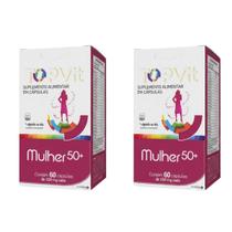 2x Multivitamínico Topvit Mulher 50+ 60 Cápsulas 2x Multivitamínico Topvit Mulher 50+ 60 Cápsulas