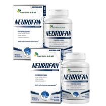2x Neurofan Fosfatidilserina (Colina, Tirosina, Inositol, Taurina, Magnésio e Comp B) 60 Caps Flora Nativa