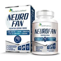 2x NeuroFan - Fosfatidilserina + Mio Inositol + Colina + Taurato + Tirosina + Complexo B 60 Cápsulas 670mg
