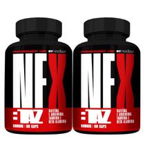 2x Nf Taz Cafeina Arginina Taurina e Beta Alanina 600mg 60 Caps - New Four