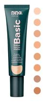 2X Nina Makeup - Basic - Base Liquida Matte - 25G