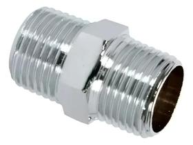 2X Niple Metal Cromado 1/2 1/2 2X Niple Metal Cromado 1/2 1/2