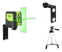 2X Nível A Laser Verde 2 Linhas 40 Metros + Suporte + Tripé