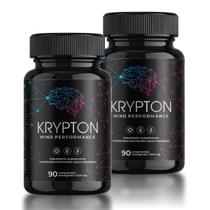 2x Nootrópico Krypton P/ Gamers Mastigável Framboesa