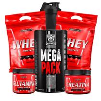 2x Nutri Whey + Mega Pack + Glutamina + Creatina + Shaker