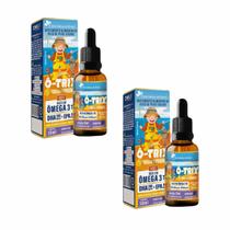 2x Ô Trix- Ômega 3 Kids em Gotas - 30ml- Flora Nativa- Uva 2x Ô Trix- Ômega 3 Kids em Gotas - 30ml- Flora Nativa- Uva