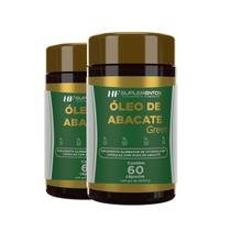 2x OLEO DE ABACATE COM VITAMINAS 1000MG 60 CAPS HF SUPLEMENTS