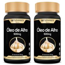 2X Oleo De Alho Premium 60Caps Hf Suplementos