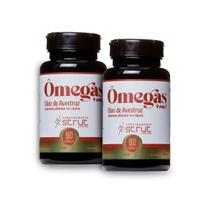 2x oleo de avestruz strut 90 caps omega 3 6 7 9