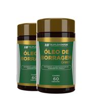 2x oleo de borragem green hf suplementos 60 caps