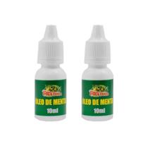 2x Óleo de Menta 10ml - Rei Terra (descongestionante)