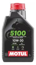 2X Óleo De Motor Motul Semi-Sintético 10W-30 Para Motos E Qu