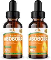 2x Óleo de Semente de Abóbora Rico em Vitamina E em Gotas 30ml Celliv