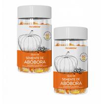 2x Óleo Semente De Abóbora 1000mg- Vitamina E- 60 Cápsulas