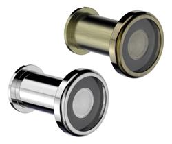 2X Olho Magico Para Porta De Madeira Cromado Ou Antique Bras