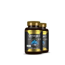 2X Omega 3 Concentrado Meg 3 120 Caps Premium Hf Suplementos