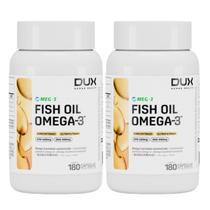 2x Ômega 3 Fish Oil Epa 660 Dha 440 Dux 180 Capsulas 2x Ômega 3 Fish Oil Epa 660 Dha 440 Dux 180 Capsulas