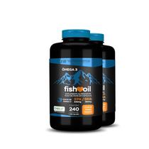 2x omega 3 fish oil meg 3 240 cps hf suplementos - HF SUPLEMENTS