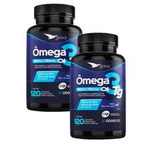 2x Ômega 3 TG -1.100mg-540mg Epa-360mg Dha- Global-120 Cáps