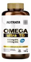 2X Omega-3 Ultra Tg Epa/Dha 120 Cápsulas Com Selo Nutrata Sa