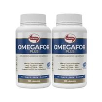 2x Omegafor Plus 120 Caps ( Epa 990 Mg / Dha 660 Mg ) Vitafor