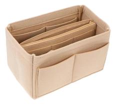 2X Organizador Bolsa Acessórios Zíper Carteira Destacável Lu