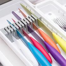 2X Organizador De Facas Para Gaveta Suporte 12 Facas Talhere