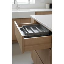 2x Organizador Gaveta Cozinha Extensível: Talheres e Utensíl 2x Organizador Gaveta Cozinha Extensível: Talheres e Utensíl