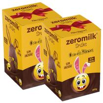 2x Ovo de Páscoa Smiles 40% Cacau Zero Lactose Vegano Zeromilk