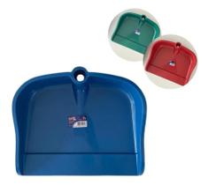 2X Pá De Lixo Longa Sem Cabo Brubalar Limpeza