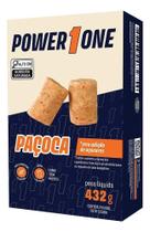 2X Paçoca Rolha 432 Gramas - Zero Açúcar C/24 Und - Power On