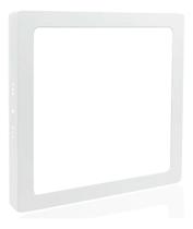 2X Painel Plafon Led 25W 24W Power Sobrepor Quadrado Com Rea